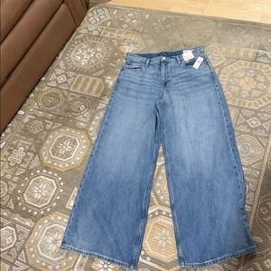 GAP Mid Rise Baggy Light Blue Jeans
